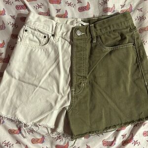 pacsun size 27 ultra high rise vintage shorts